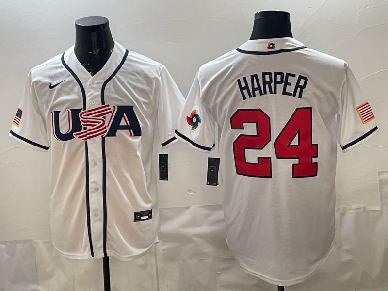 Men 2026 World cup white MLB Nike jersey 00101